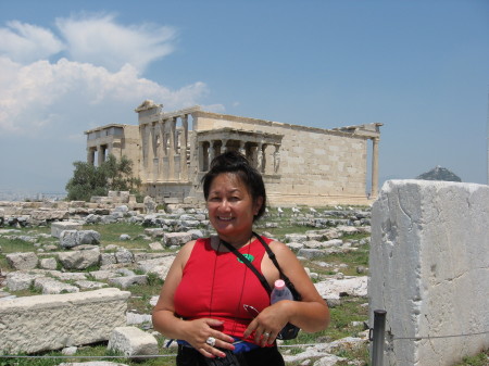 The Parthenon and me, Athens, Greece 2007