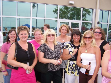 Bunch of us girls at the Ramada Inn