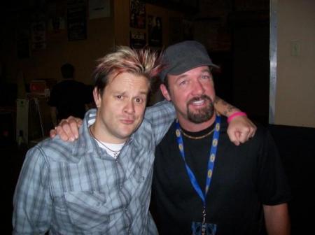 Jarret and Bono (Glen) Bowling for Soup gig