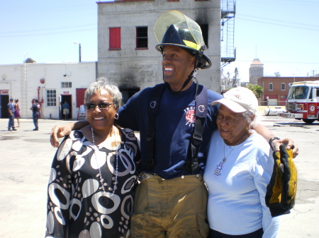 Mother, brother and grandmother