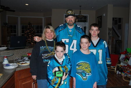 Off to a Jaguars game