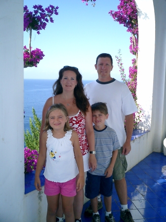The Beck Family in Amalfi, Italy 2005