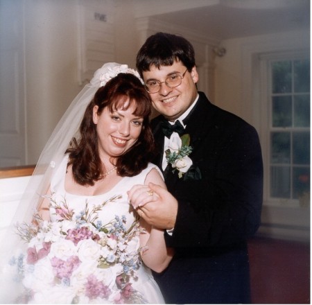 Our wedding, June 2000