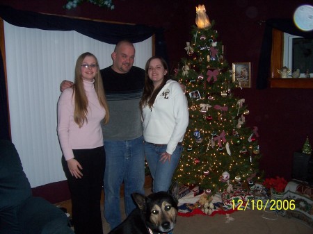 Me, Daughters & Puppy