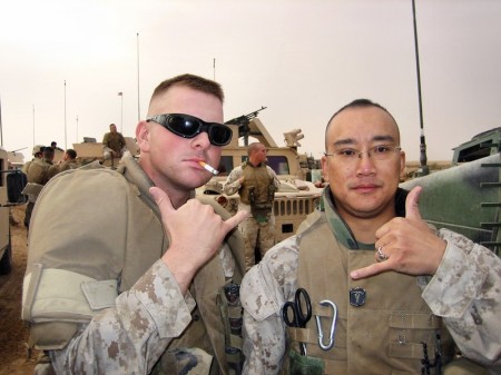 Navy Corpsman In Iraq