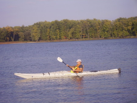 Kayak training session