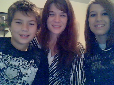 me, my son Michael and my daughter cileigh