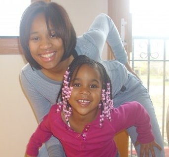 My Daughter Rakea and Kayla