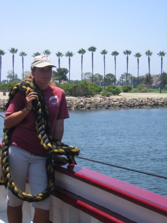 Getting ready to dock in Long Beach