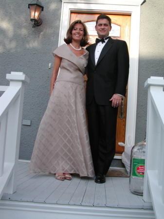 Becky and Marc before Chicago Zoo Ball