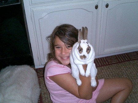Nina and Miss Bunny