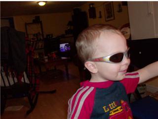 cool dude with his shades on