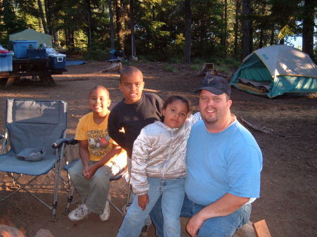 Camping at Clear Lake