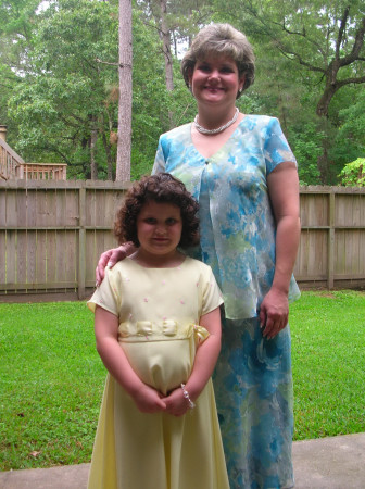 Alicen and I going to a Mother/Daughter Lunch