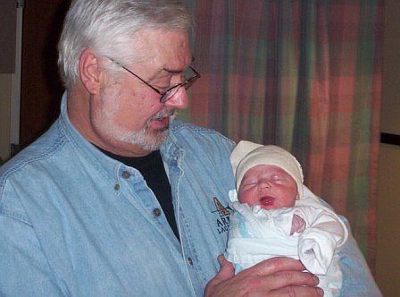 Grandpa Times 2 - W/Newborn Grandson