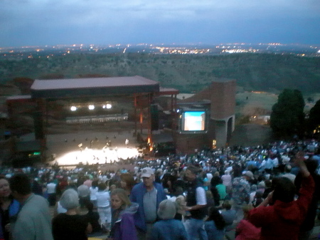 DNC concert at Red Rock