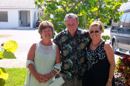 Sister Cindy, Dad, & Me