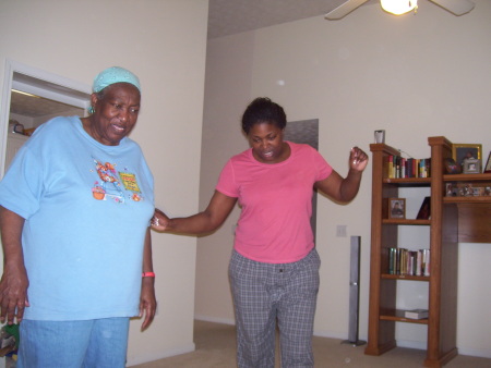 Me and My Mom dancing