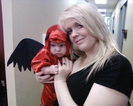 Mommys little devil 10/08 -oh she has no idea!