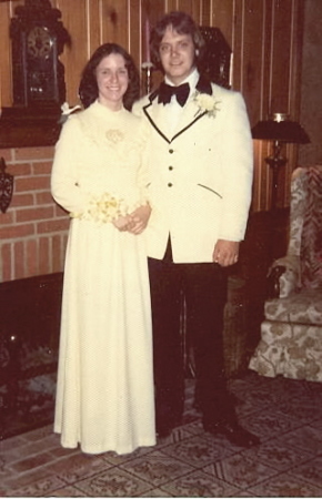 Pam Hancock & Tim Kasony at our Prom