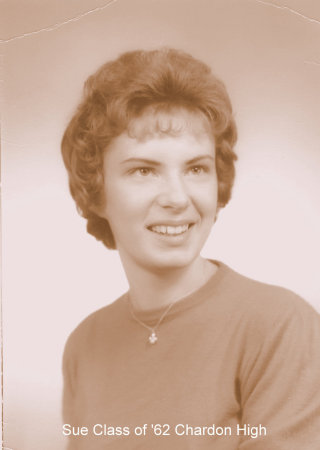 Sue Class of '62 Chardon High