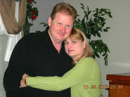 Karen and her husband Andy 2006