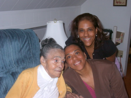 grandmother, sister and me!