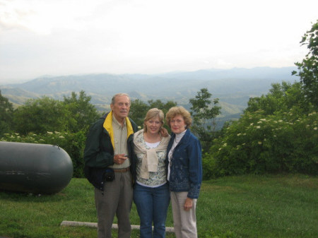 Dad, Valerie, and Mom