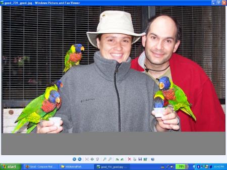 Carlos & I at the Wild Animal Park