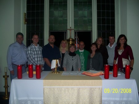 Mass by Fr. Mike at the Chapel in SMA