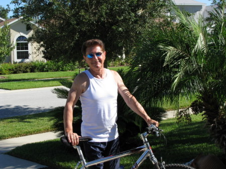 Biking in Oct. 2008
