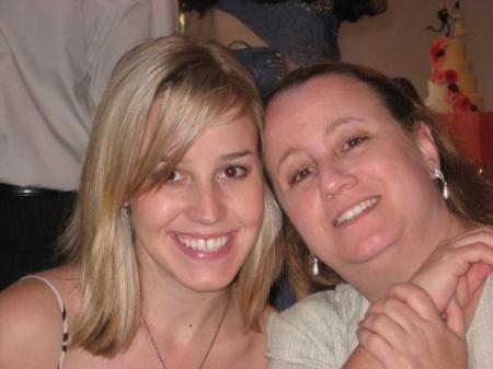 Sister Karin & niece Amy, 25