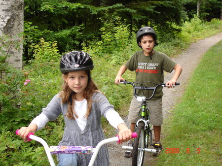 Laura and Noah in Maine