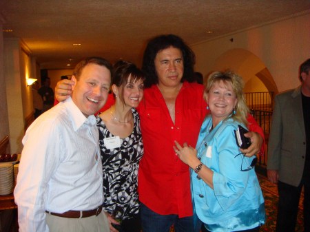 Us with Gene Simmons