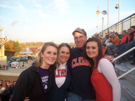 The family at BC/Clemson game 11/08