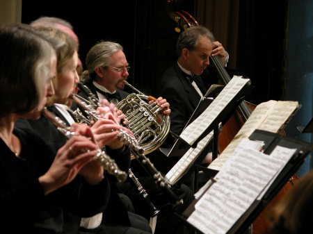 Me playing with the Glacier Symphony