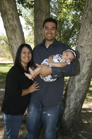 Mistie, Roman, and little Bella Rose