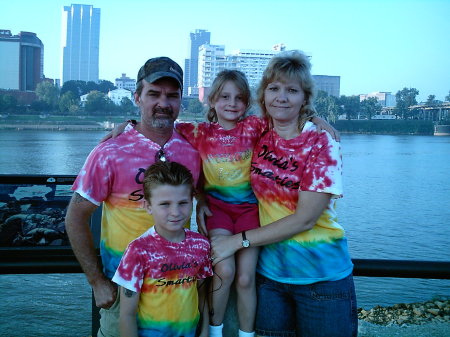 Family at JDRF Walk 2007