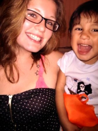 my Daughter Kelly & 2 year Old Son Angel Juarez