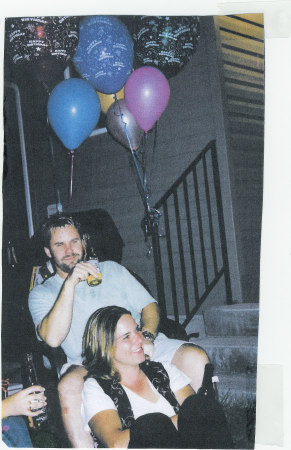 tammy and i at a friends b-day party-'05ish'