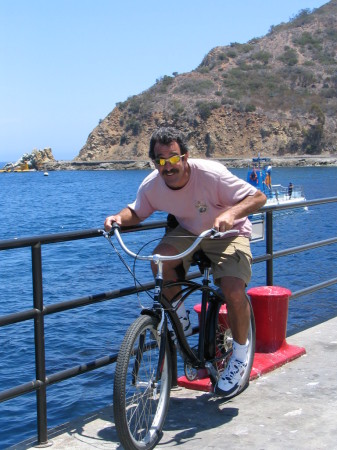 cruising the beach on Catalina