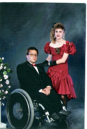 Me with Jake at his senior prom