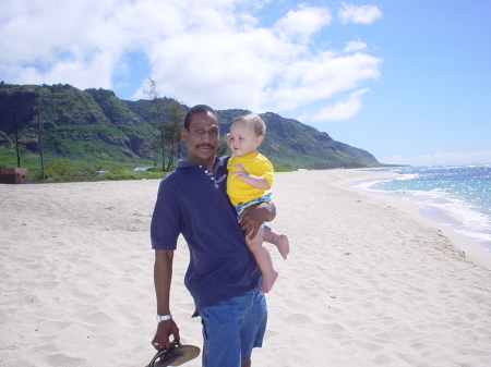 Me & Gabe at Mokuleia