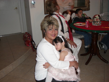 Joanne with granddaughter