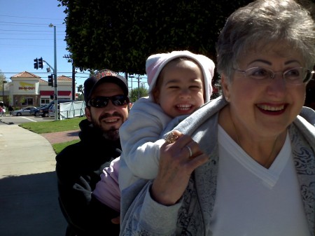 Selena's Uncle, Selena, and Grandma