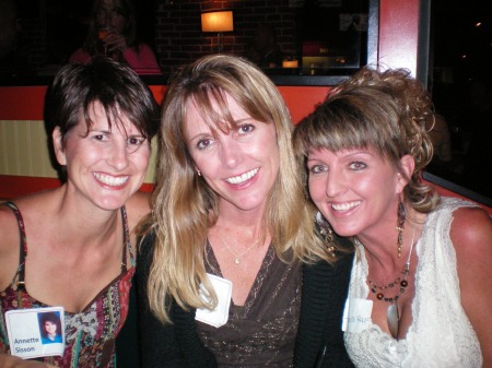 Annette, Teri & Me at 20 year Reunion