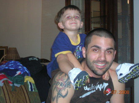 My Son & Grandson Jan08
