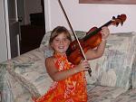 MARIAH PLAYING VIOLIN