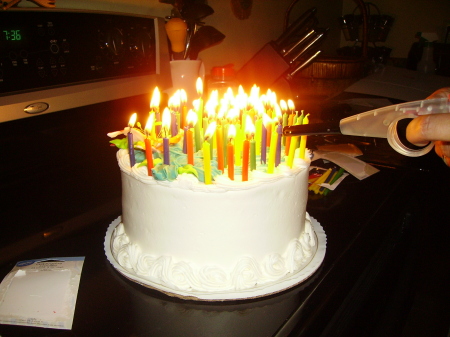 Cake from my last birthday