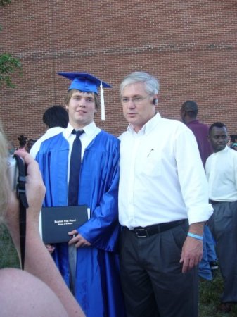 Son Ryan after Graduation from Ragsdale 2008